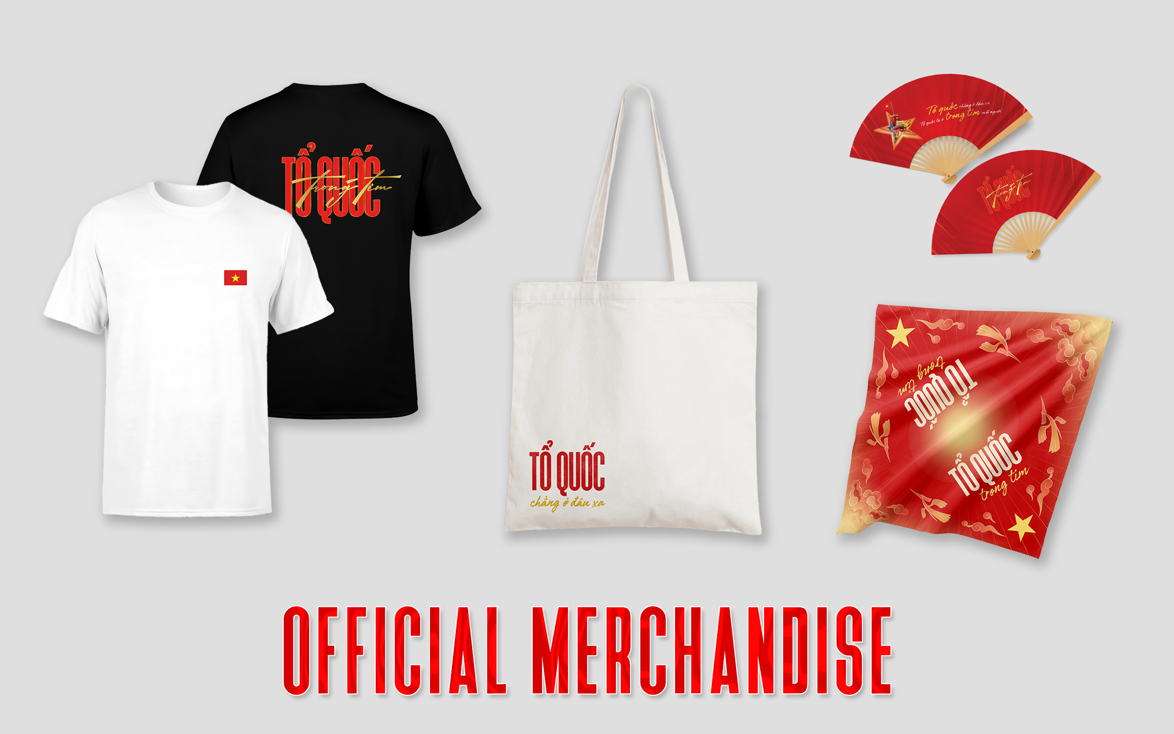 TO QUOC TRONG TIM - Exclusive Merchandise Set