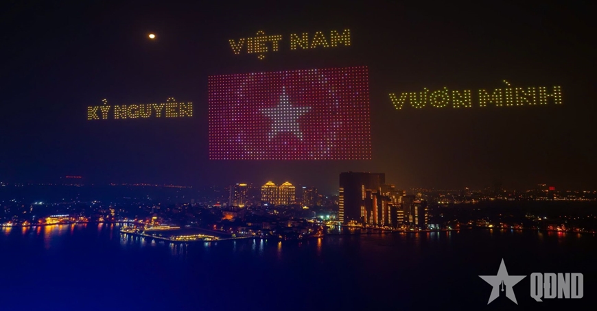 Mãn nhãn với màn biểu diễn drone tại chương trình “Hòa nhạc ánh sáng - Chào năm mới 2025”